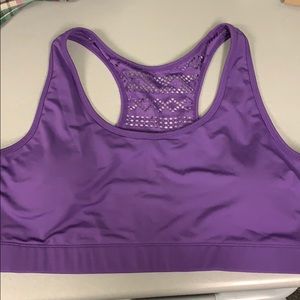 Zyia Active purple Bomber bra-size XXL (38DD-40DD)